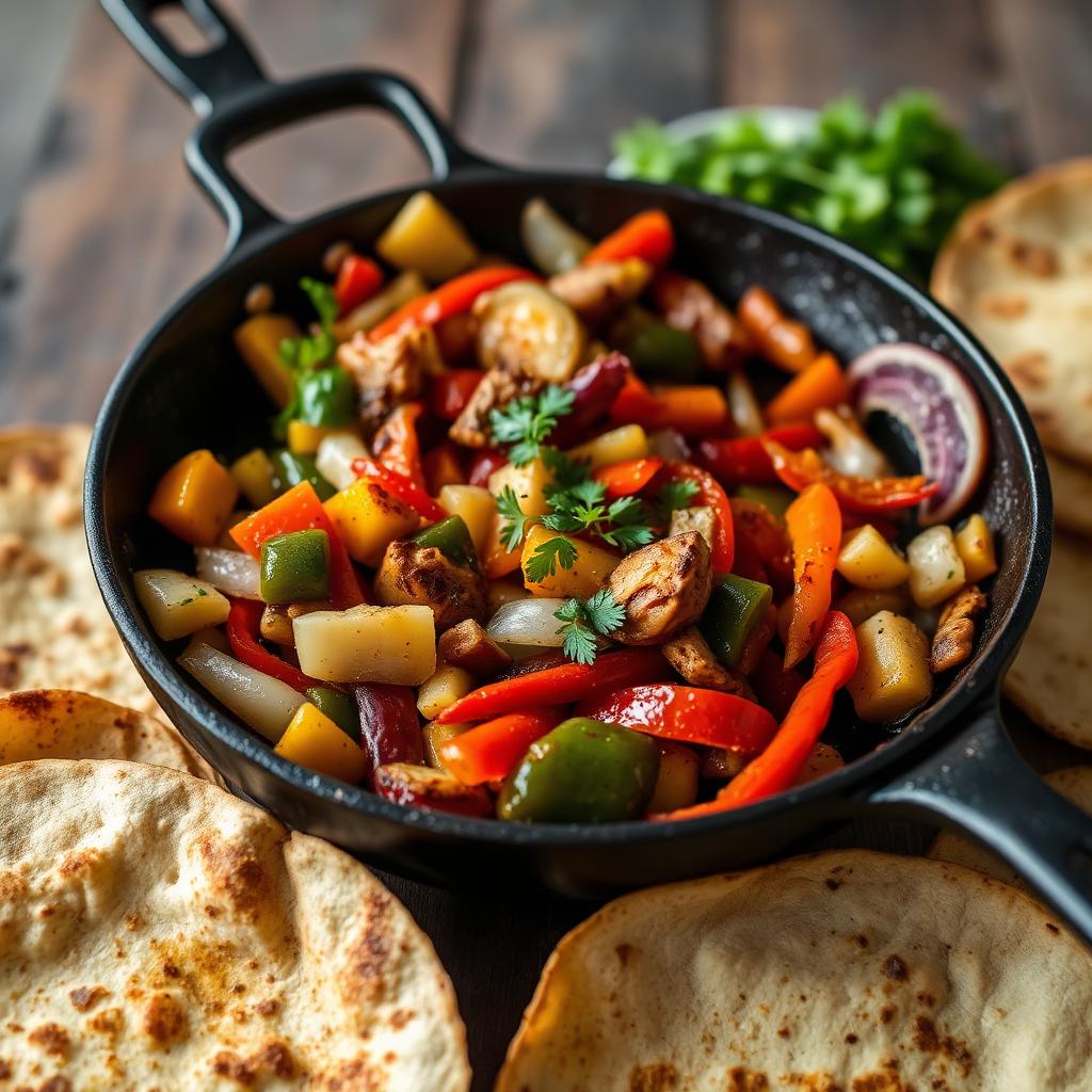 Tulum Seasonal Vegi Fajitas