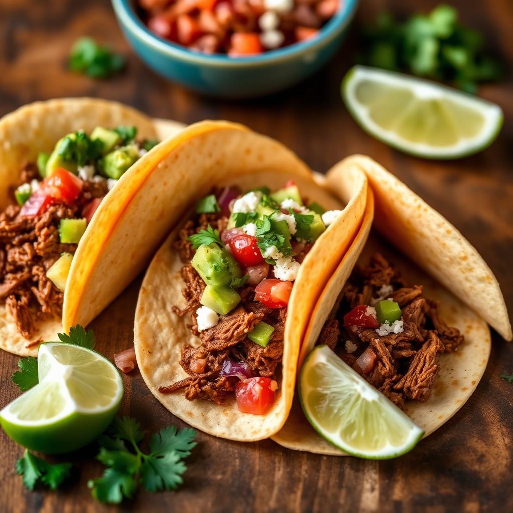 Tacos de Machaca (3)